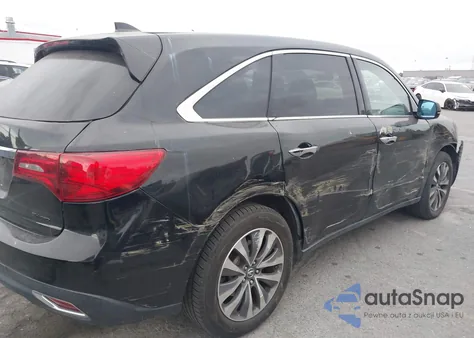 2016 Acura Mdx Technology Acurawatch Plus Packages/Technology Package z USA, uszkodzony, nr VIN 5FRYD4H43GB030044